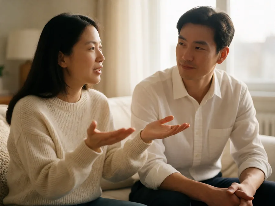 把「你总是」换成「我感到」，关系真的会变