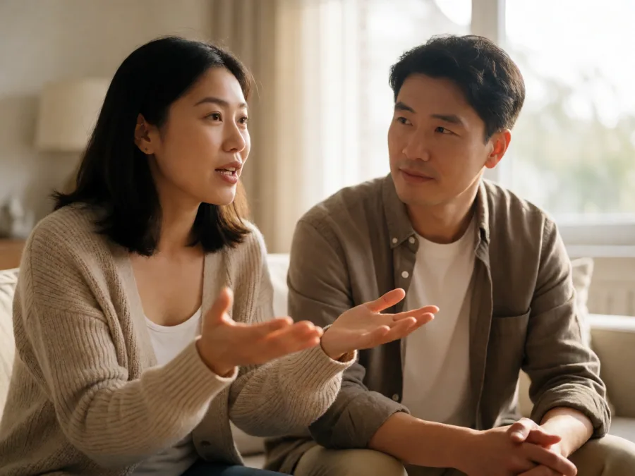 把"你总是…"变成"我感到…"，沟通不再变成战场